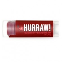 Hurraw Balm Black Cherry Tinted Lip Balm - Оттеночный бальзам для губ, Черешня, 4,3 мл.