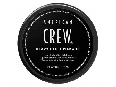 American Crew Heavy Hold Pomade - Помада для укладки жесткой фиксации 85гр
