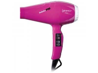 BaByliss PRO BAB6360IFE Luminoso Plus Rosa - Профессиональные фен для волос Фуксия 2100 Вт