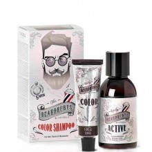 BeardBurys Color Shampoo 9G Gris - Камуфлирующий шампунь Серый 75мл