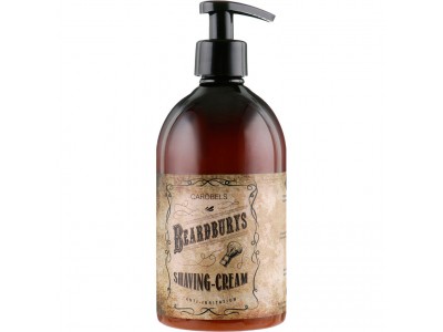 BeardBurys Shaving Cream - Крем для бритья Против раздражения 500мл