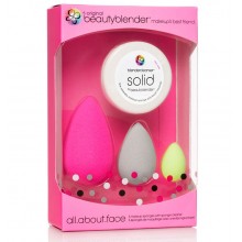 beautyblender all.about.face Kit - Набор: 3 спонжа + мини мыло