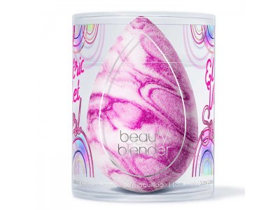 beautyblender original sponge Violet Swirl - Спонж для макияжа Фиолетовый/Белый 1шт
