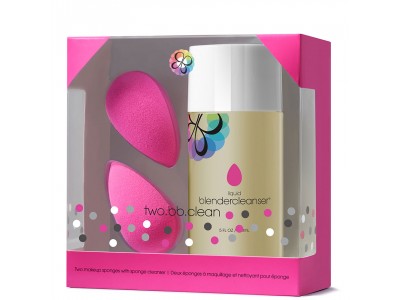 beautyblender two.bb.clean - Набор Спонжи для макияжа + жидкое мыло 2шт + 150мл