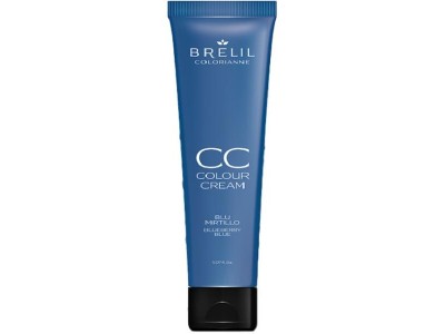 Brelil Professional CC Color Cream - Колорирующий крем Черника синий 150мл