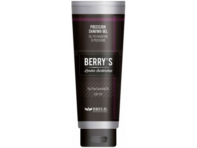 Brelil Professional Berry's Precision Shaving Gel - Гель для аккуратного бритья 100мл