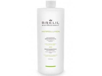 Brelil Professional Biotreatment Antipollution Shampoo - Регенерирующий шампунь 1000мл