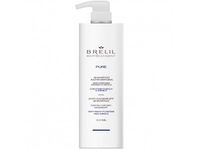 Brelil Professional Biotreatment Pure Anti-Dandruff Shampoo - Шампунь против перхоти 1000мл