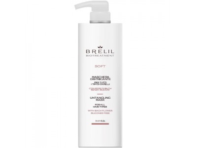 Brelil Professional Biotreatment Soft Untangling Mask - Маска для непослушных волос 1000мл