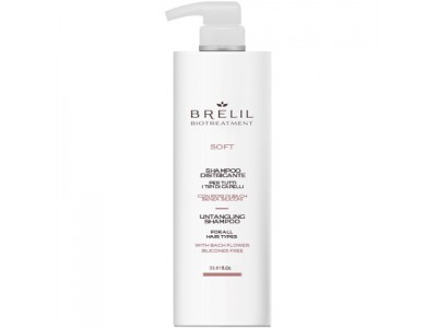 Brelil Professional Biotreatment Soft Untangling Shampoo - Шампунь для непослушных волос 1000мл