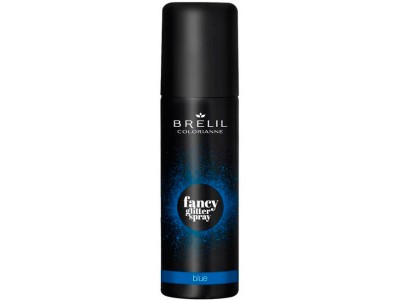 Brelil Professional Colorianne Fansy Glitter Spray - Фантазийные спрей-блески для волос Синий 75мл