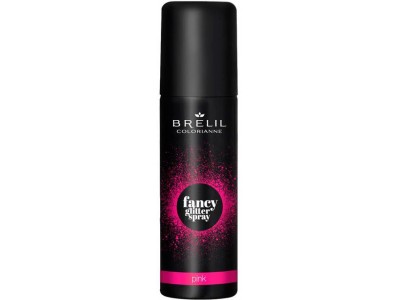 Brelil Professional Colorianne Fansy Glitter Spray - Фантазийные спрей-блески для волос Розовый 75мл