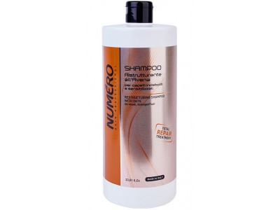 Brelil Professional Numero Avena Restructuring Shampoo - Шампунь восстанавливающий с вытяжкой из овса 1000мл