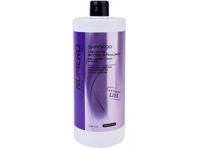 Brelil Professional Numero Smoothing Shampoo - Шампунь разглаживающий для волос 1000мл