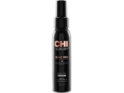 CHI Luxury Black Seed Oil Blow Dry Cream - Разглаживающий крем для волос на основе масла черного тмина 177мл