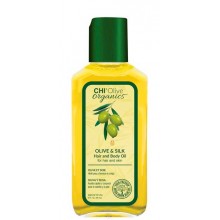 CHI Olive organics Olive & Silk Hair and Body Oil - Масло для волос и тела с маслом оливы 59мл