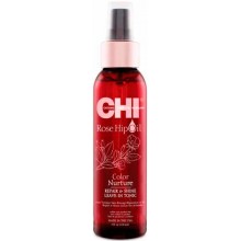 CHI Rose Hip Oil Repair & Shine Leave-In Tonic - Несмываемый спрей с маслом розы и кератином 118мл