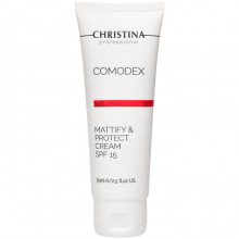 Christina Comodex Mattify & Protect Cream SPF15 - Матирующий защитный крем SPF15, 75мл