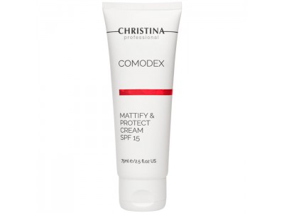 Christina Comodex Mattify & Protect Cream SPF15 - Матирующий защитный крем SPF15, 75мл