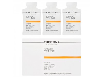 Christina Forever Young Hydra Protective Day Cream SPF25 - Дневной гидрозащитный крем СЗФ 25, 30 х 1.5мл