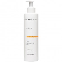 Christina Fresh AHA Cleansing Gel - Очищающий гель c фруктовыми кислотами для всех типов кожи 300мл