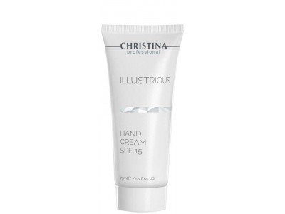Christina Illustrious Hand Cream SPF15 - Защитный крем для рук СЗФ 15, 75мл