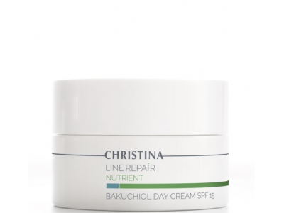 Christina Line Repair Nutrient Bakuchiol Day Cream SPF15 - Дневной крем с Бакучиолом СЗФ15, 50мл