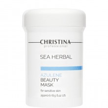 Christina Sea Herbal Beauty Mask Azulen - Азуленовая маска красоты для чувствительной кожи 250мл