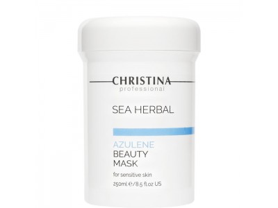 Christina Sea Herbal Beauty Mask Azulen - Азуленовая маска красоты для чувствительной кожи 250мл