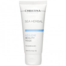 Christina Sea Herbal Beauty Mask Azulen - Азуленовая маска красоты для чувствительной кожи 60мл