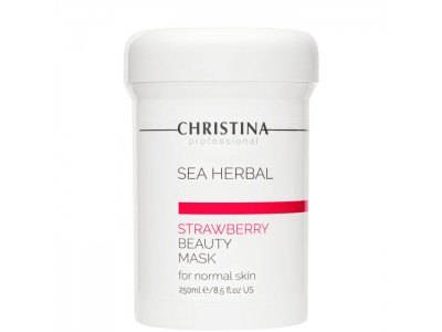 Christina Sea Herbal Beauty Mask Strawberry - Клубничная маска для Нормальной кожи 250мл