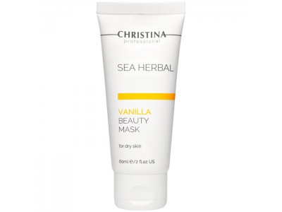 Christina Sea Herbal Beauty Mask Vanilla - Ванильная маска для Сухой кожи 60мл