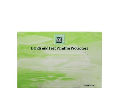 clean+easy Paraffin Wax Protector - Защита для рук и ног 100шт
