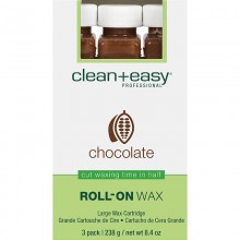 clean+easy Wax chocolate - Воск в катридже "Шоколадный" 80гр