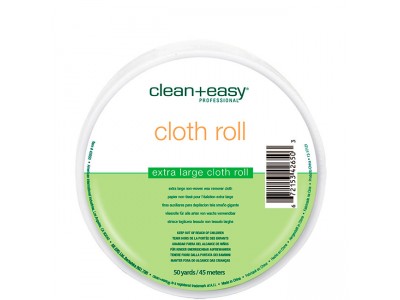 clean+easy Wax Cloth Roll - Ленты для эпиляции в рулоне 45м