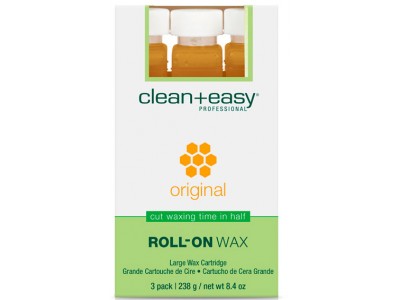 clean+easy Wax Original - Воск в катридже "Оригинальный" д/ног 80гр