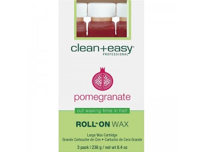 clean+easy Wax Pomegranate - Воск в катридже "Гранатовый" 80гр