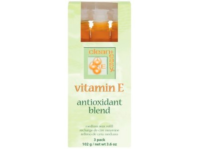 clean+easy Wax vitamin E - Воск в катридже с витамином Е д/ног 80гр