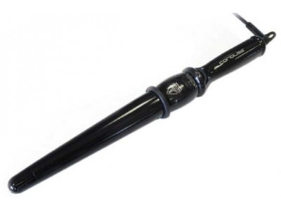 Corioliss Glamour Wand - Гламурная палочка для создания кудрей Чёрный Глянец 1шт