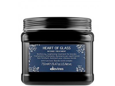 Davines Heart Of Glass Intense Treatment - Интенсивный уход для защиты и сияния Блонд 750мл