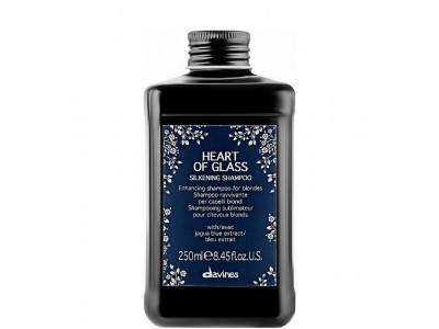 Davines Heart of Glass Silkening Shampoo - Шампунь для сияния Блонд 250мл