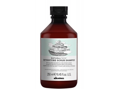 Davines Naturaltech Detoxifying Scrub Shampoo - Детоксирующий шампунь-скраб 250мл