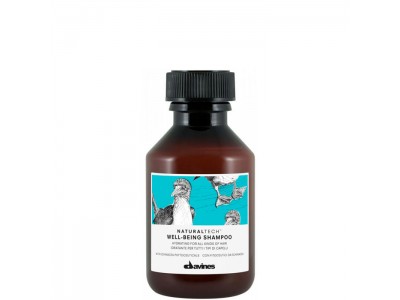 Davines Naturaltech Well-Being Shampoo - Увлажняющий шампунь для здоровья волос 100мл