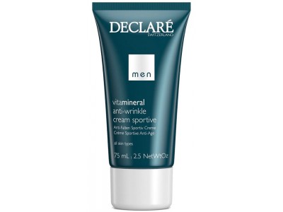 Declare Men Anti-Wrinkle Cream Sportive - Омолаживающий крем для активных мужчин 75мл