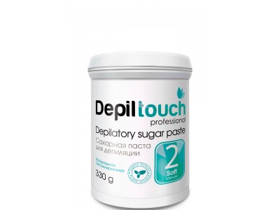 Depiltouch Depilatory Sugar Paste №2 Soft - Сахарная паста для депиляции Мягкая 330гр