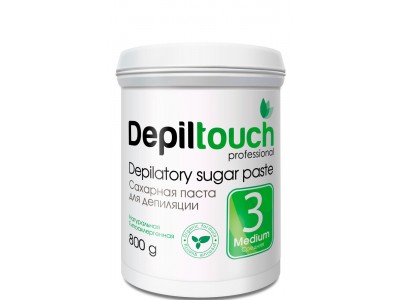 Depiltouch Depilatory Sugar Paste №3 Medium - Сахарная паста для депиляции Средней плотности 800гр