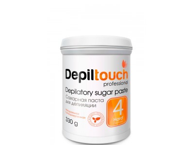 Depiltouch Depilatory Sugar Paste №4 Hard - Сахарная паста для депиляции Плотная 330гр