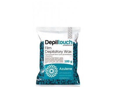 Depiltouch Film Depilatory Wax Azulene - Горячий гранулированный плёночный воск Азулен 100гр