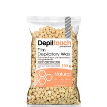 Depiltouch Film Depilatory Wax Natural - Горячий гранулированный плёночный воск Натуральный 200гр