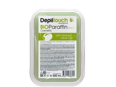 Depiltouch BIOParaffin With Natural Olive Oil - БИО Парафин косметический с Оливковым маслом в ванночке 500мл